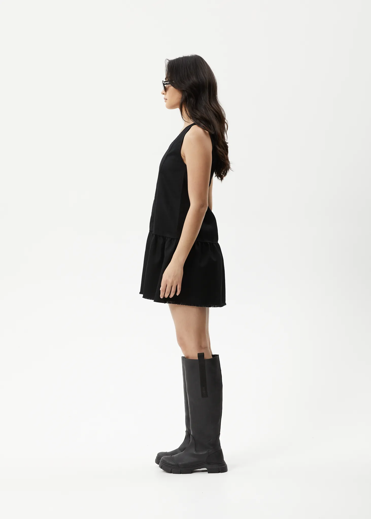 AFENDS Womens Carly - Mini Dress - Black