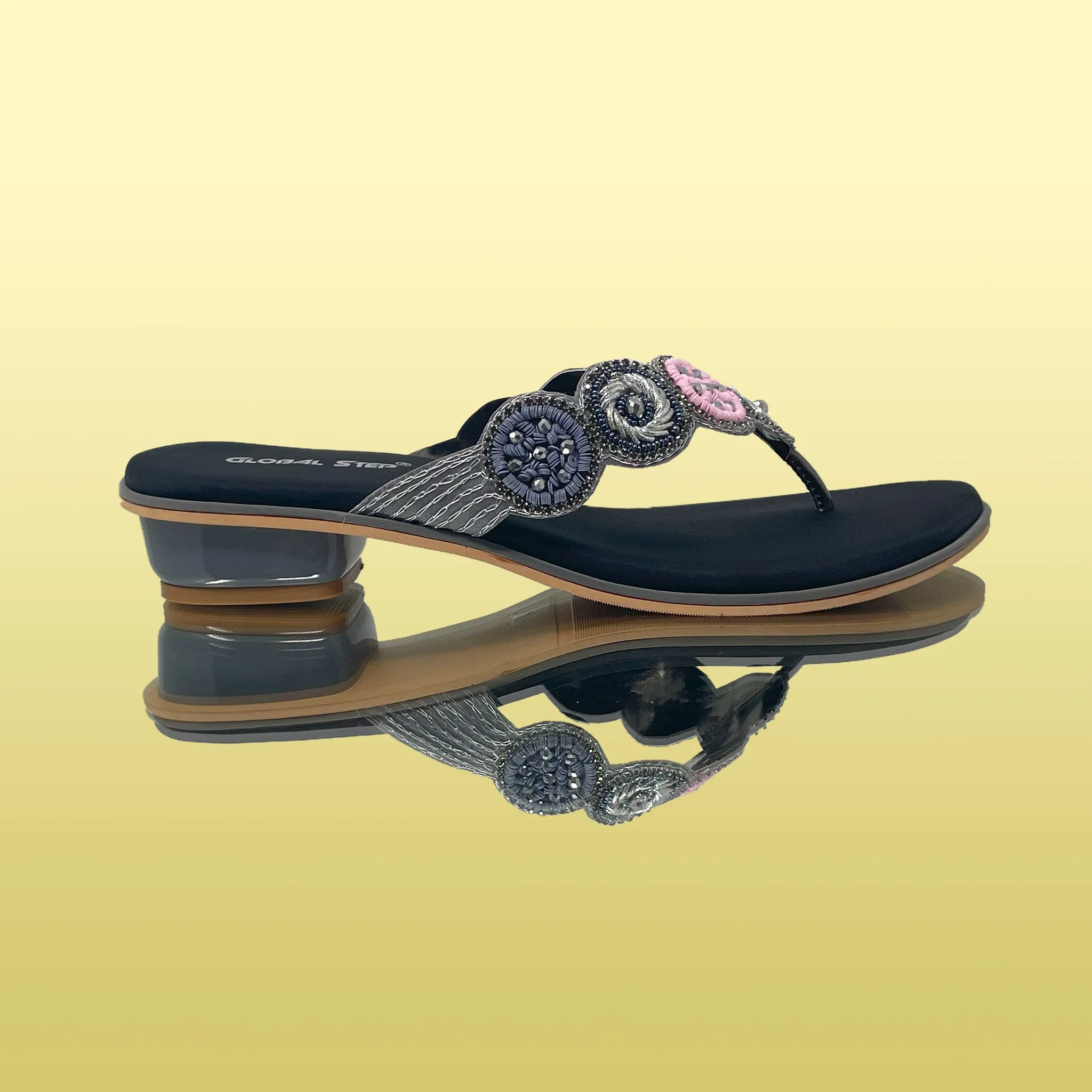 Black ZariCharm SlideEase Heels