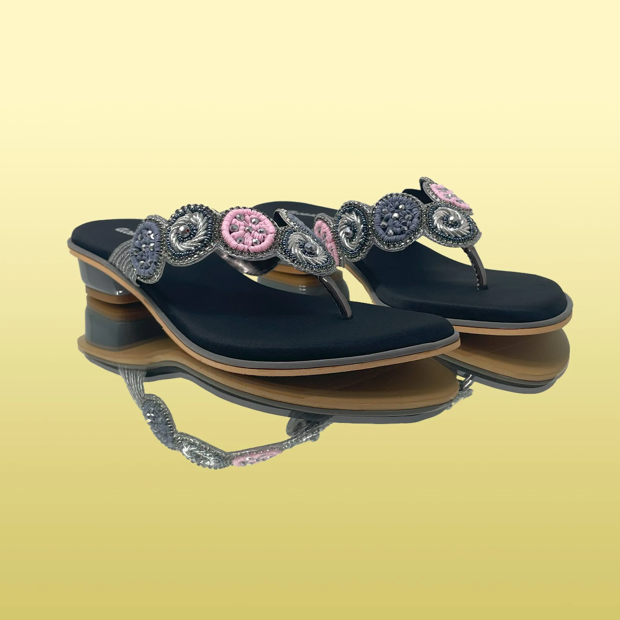 Black ZariCharm SlideEase Heels