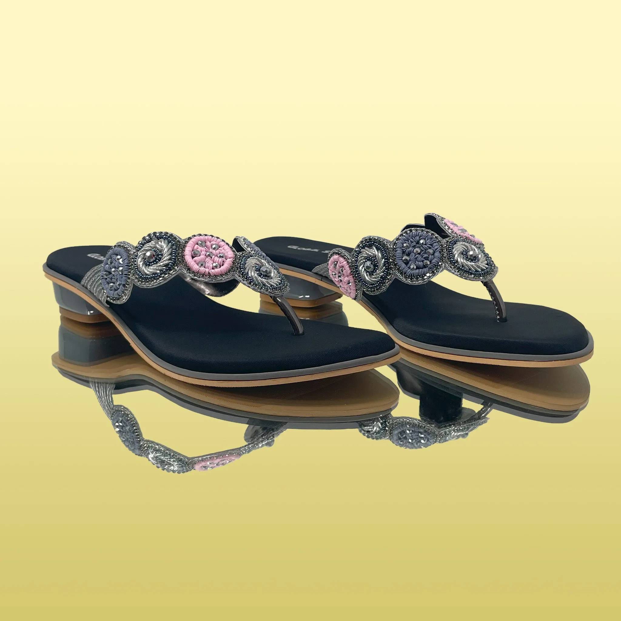 Black ZariCharm SlideEase Heels