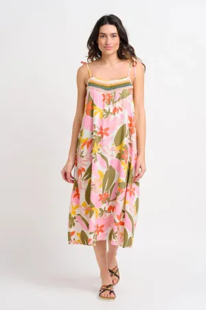 Brakeburn - Tropical Palm Dress