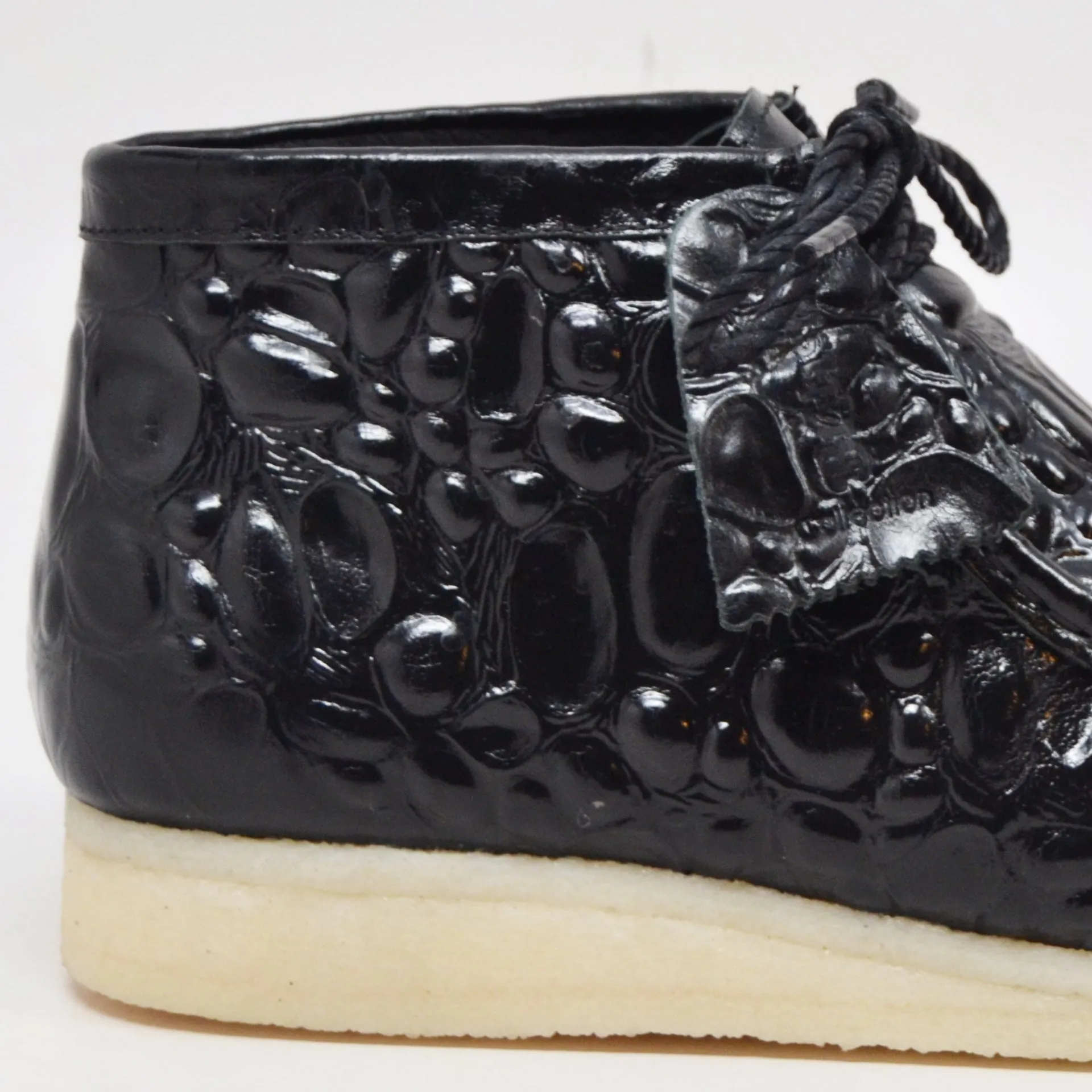 British Walkers Crocs Wallabee Boots Men's Limited Editon Crocodile Leather