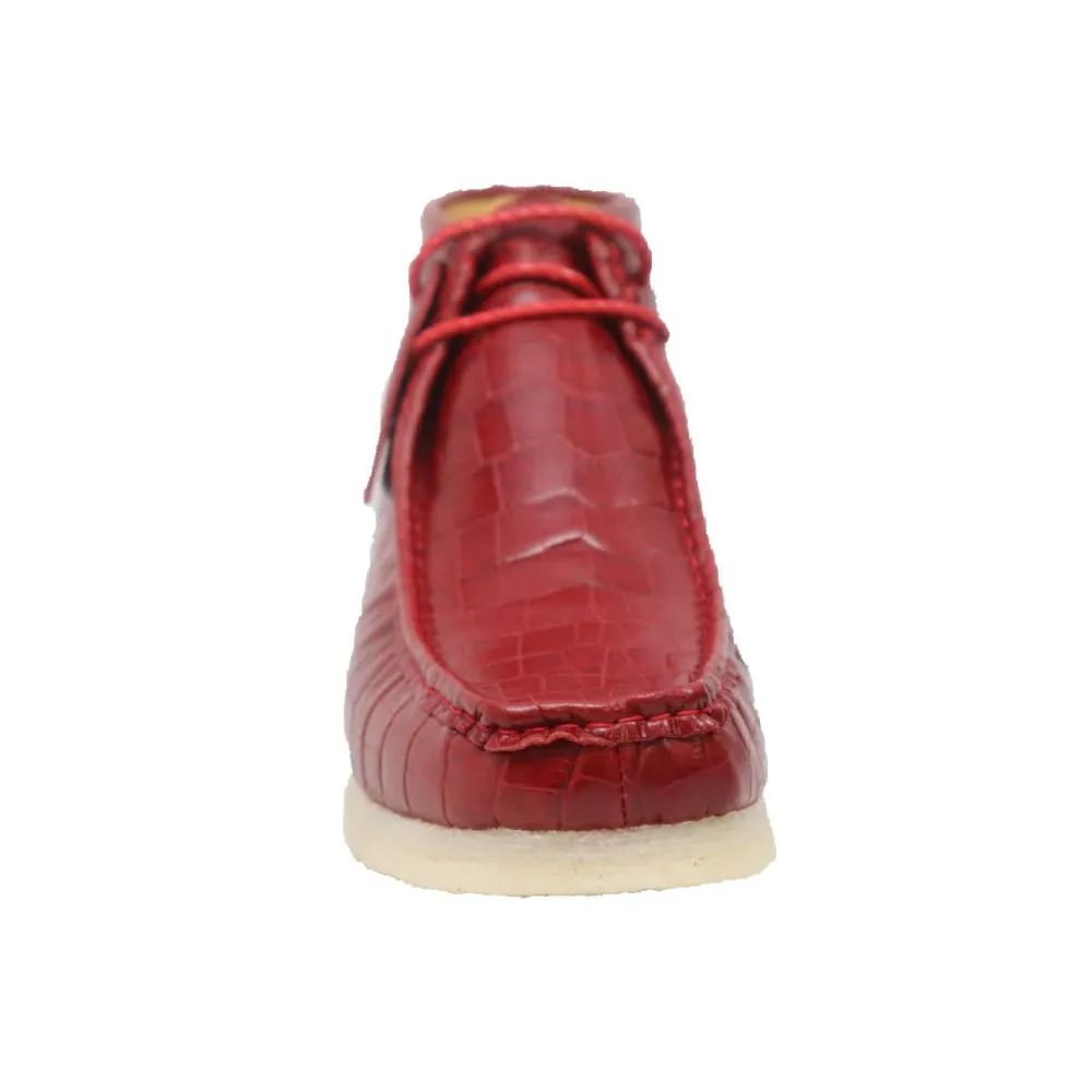British Walkers Walker 100's Men's Gator Leather Wallabee Boots