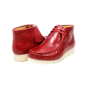 British Walkers Walker 100's Men's Gator Leather Wallabee Boots