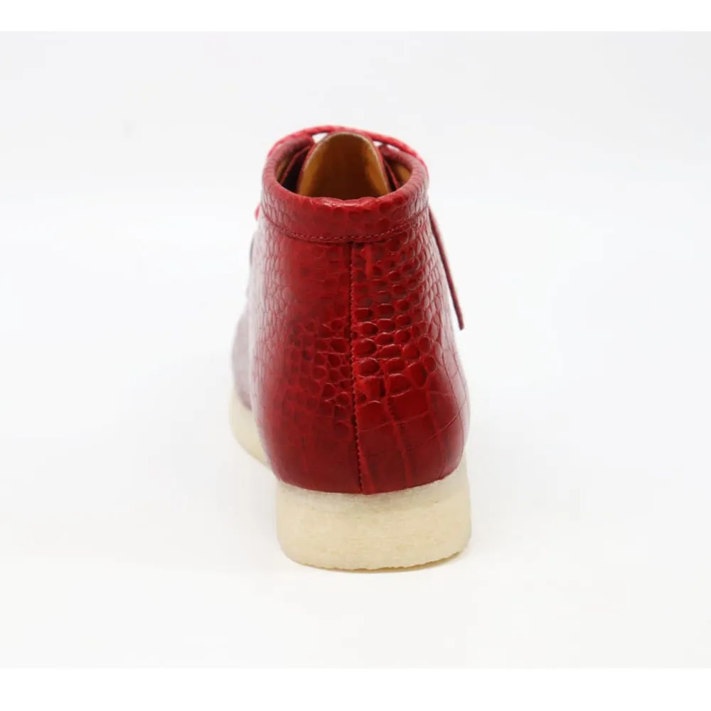 British Walkers Walker 100's Men's Gator Leather Wallabee Boots