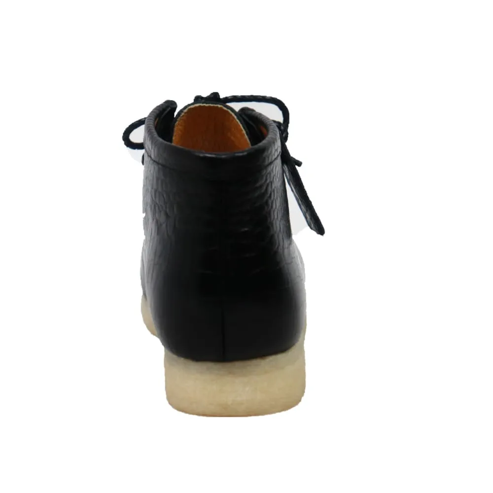 British Walkers Walker 100's Men's Gator Leather Wallabee Boots