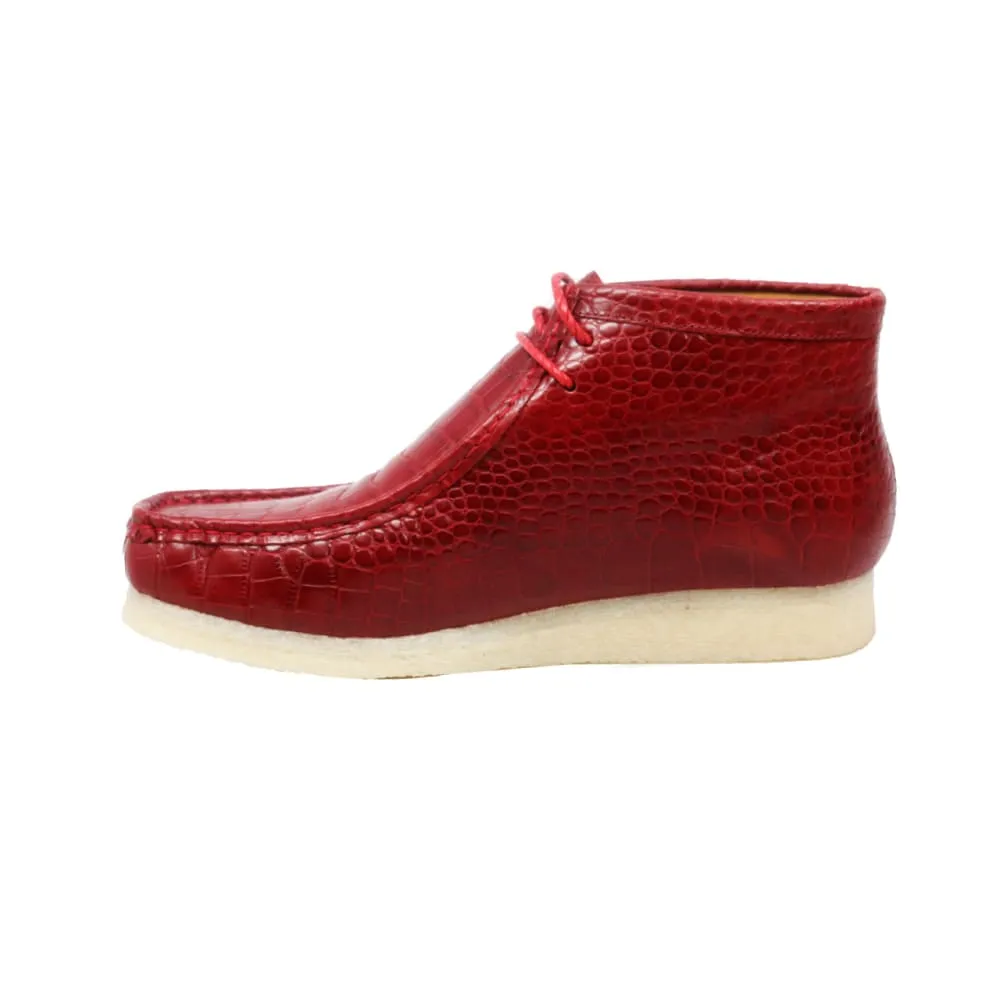 British Walkers Walker 100's Men's Gator Leather Wallabee Boots