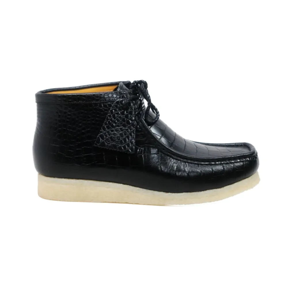 British Walkers Walker 100's Men's Gator Leather Wallabee Boots