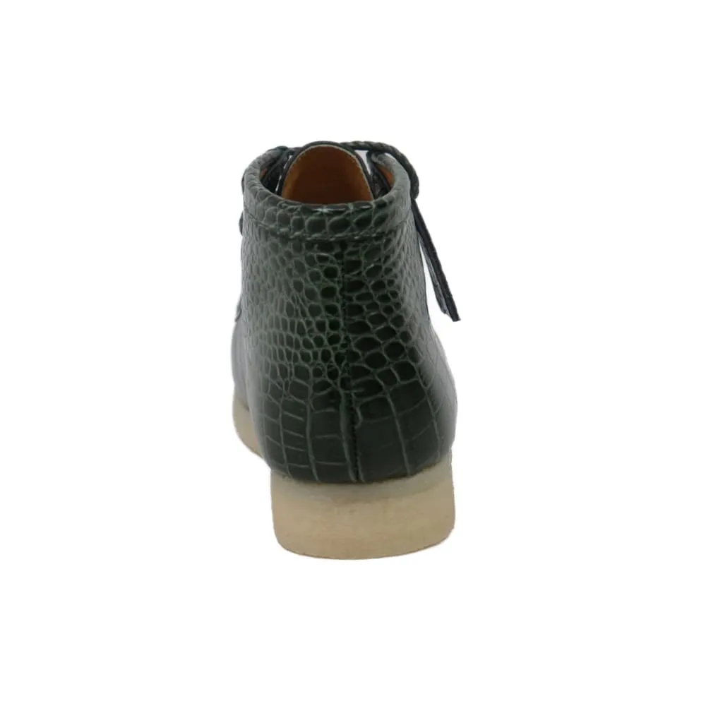 British Walkers Walker 100's Men's Gator Leather Wallabee Boots