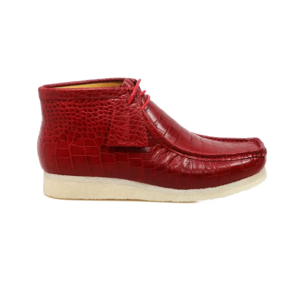 British Walkers Walker 100's Men's Gator Leather Wallabee Boots