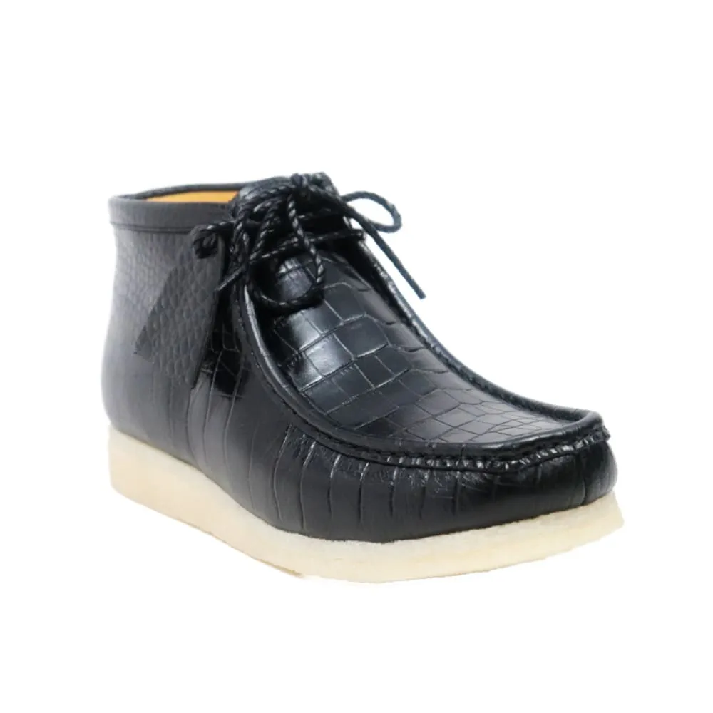British Walkers Walker 100's Men's Gator Leather Wallabee Boots
