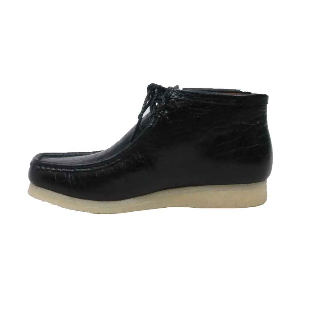 British Walkers Walker 100's Men's Gator Leather Wallabee Boots