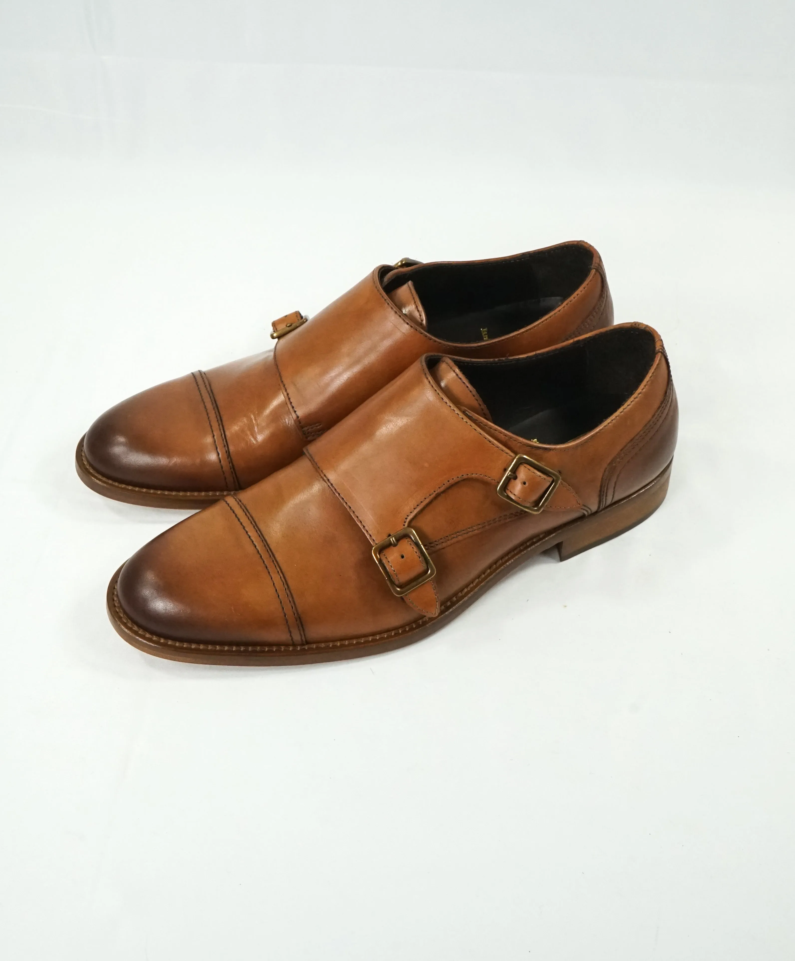 BRUNO MAGLI - “SASSO” Brown Double Monk Strap Loafers - 8.5