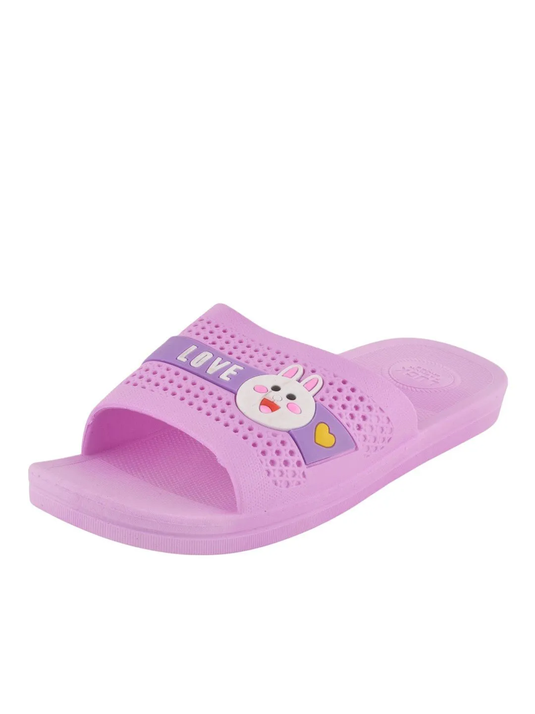 Charming Purple Bunny-Themed Slides for Girls