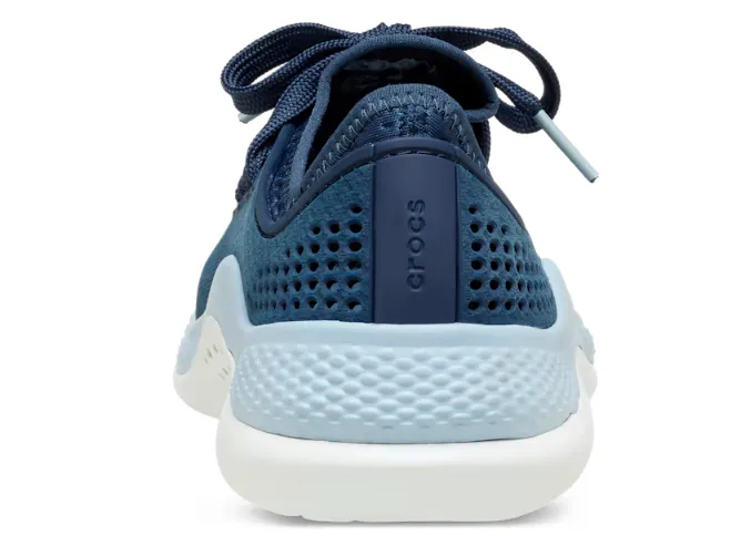 Crocs Unisex Classic LiteRide 360 Marbled Pacer Trainer - Navy / Blue Grey