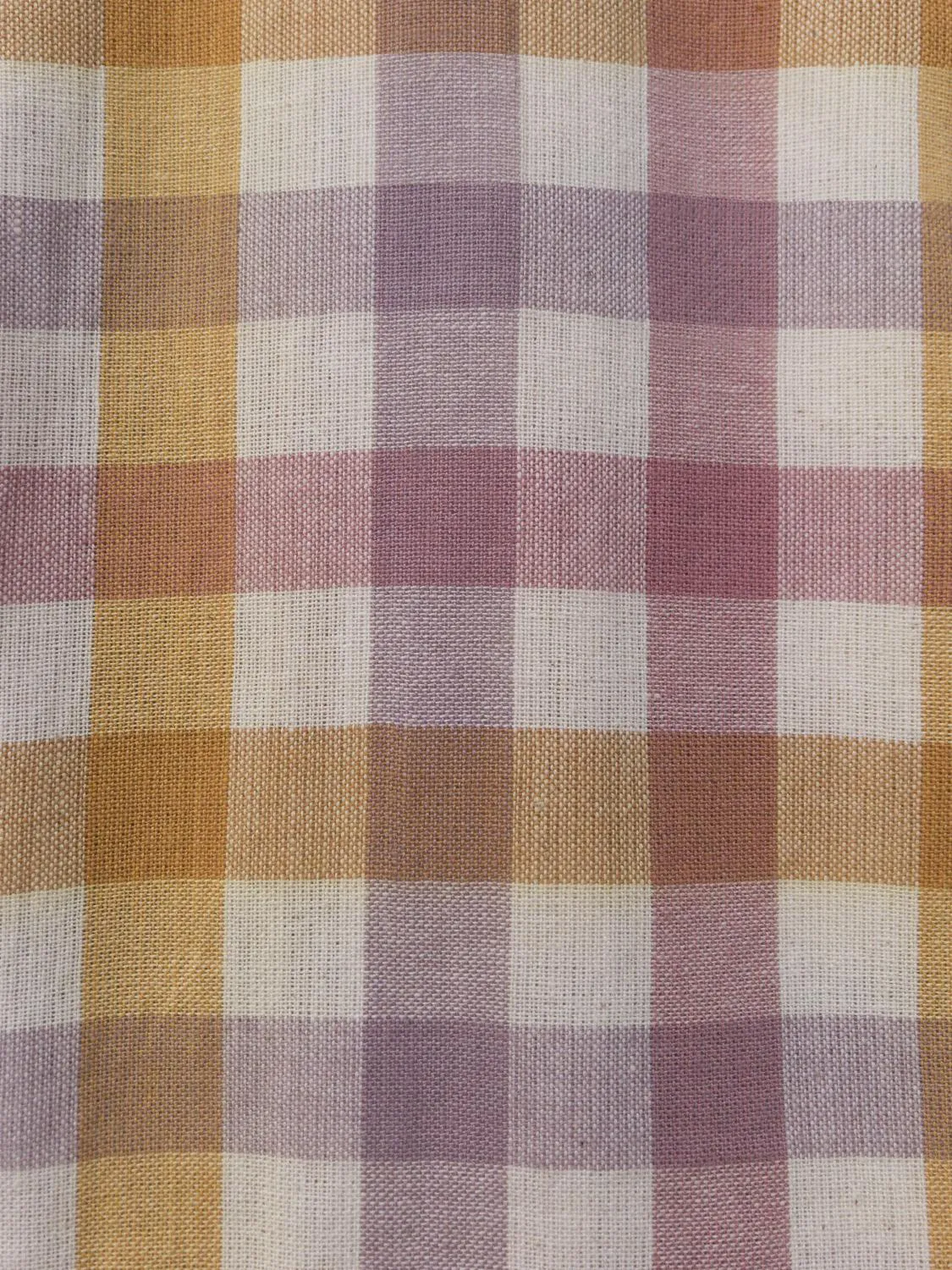 Dina Top - Blush Plaid