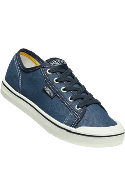Elsa Washable Canvas Sneaker in Navy/Brilliant White CLOSEOUTS