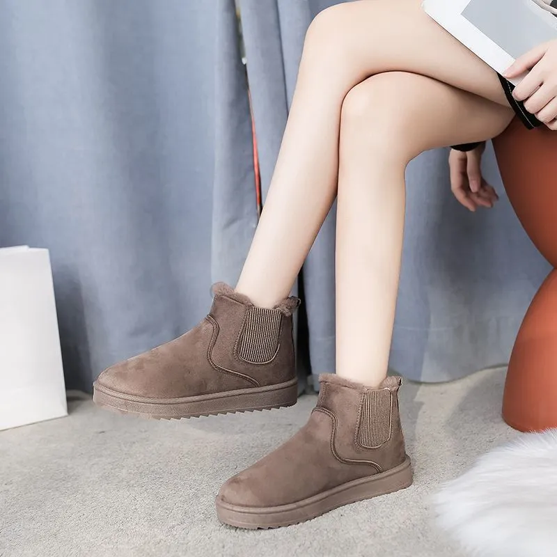 Groovywish Women Modern Orthopedic Plush Boots