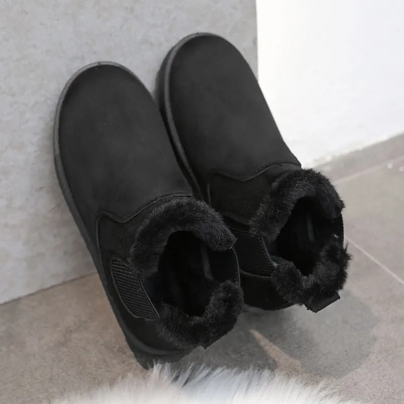 Groovywish Women Modern Orthopedic Plush Boots