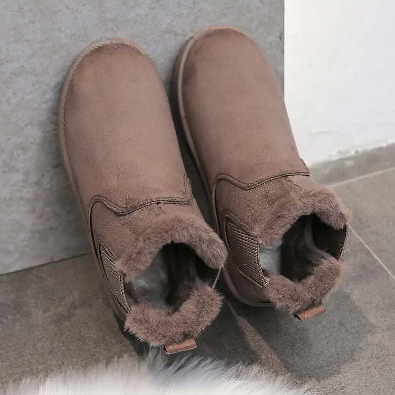 Groovywish Women Modern Orthopedic Plush Boots