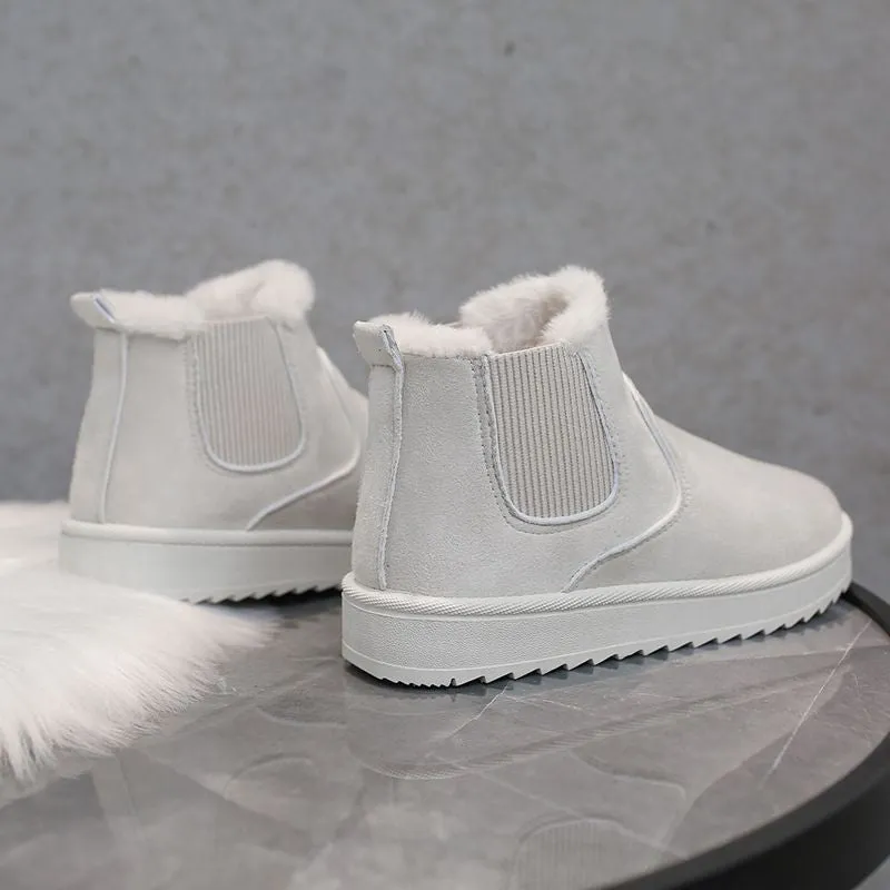 Groovywish Women Modern Orthopedic Plush Boots