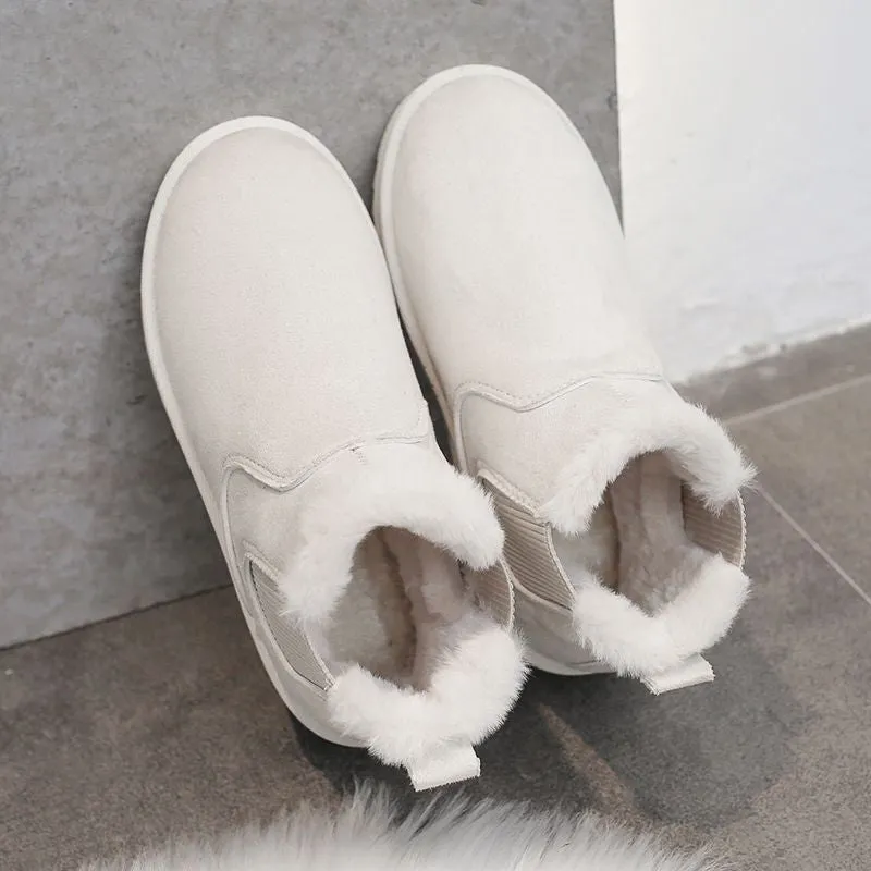 Groovywish Women Modern Orthopedic Plush Boots