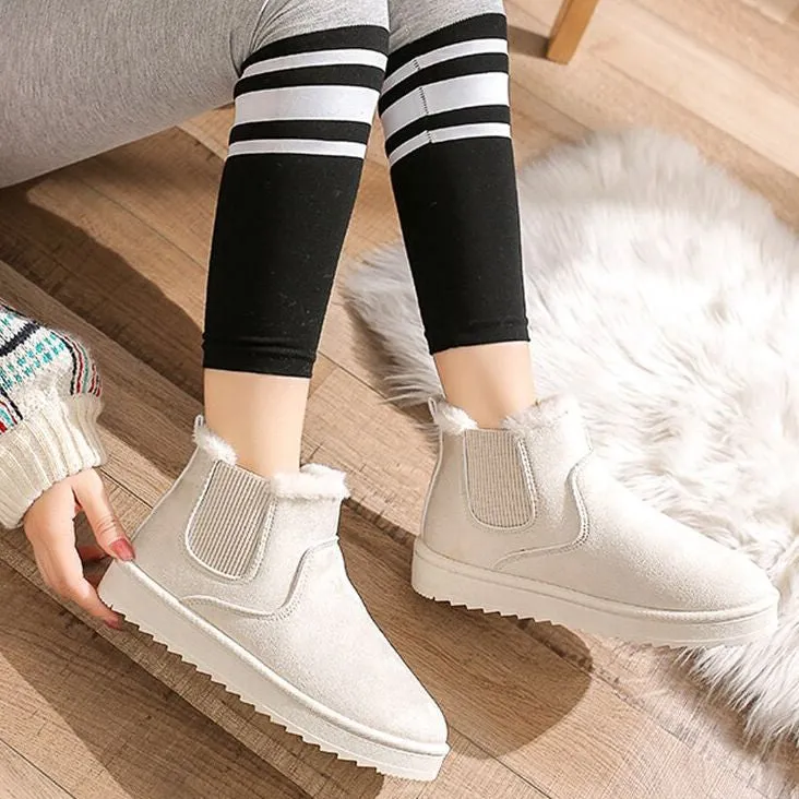 Groovywish Women Modern Orthopedic Plush Boots