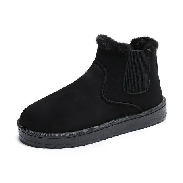 Groovywish Women Modern Orthopedic Plush Boots