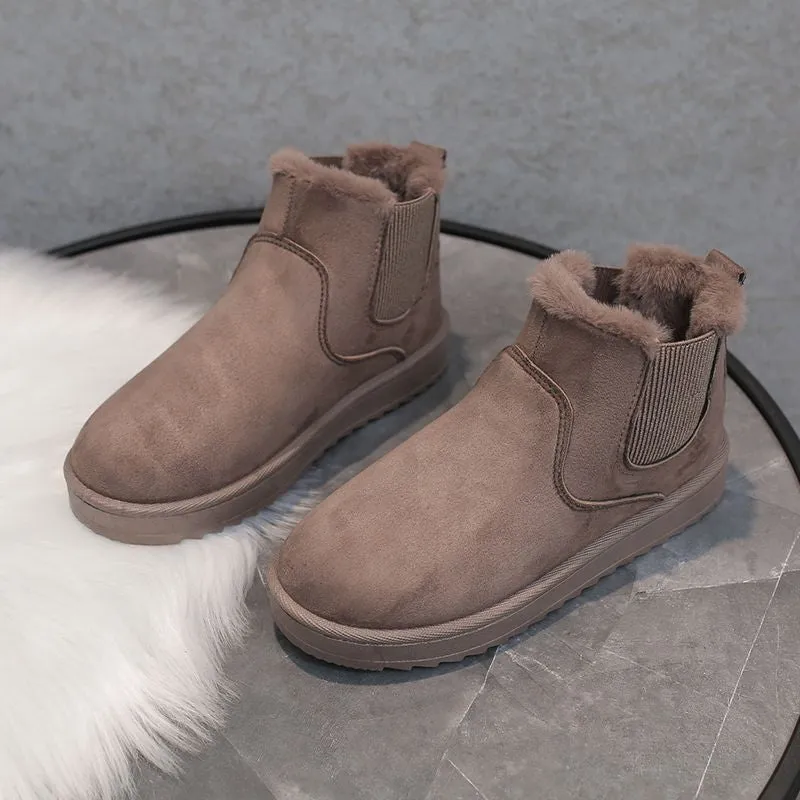 Groovywish Women Modern Orthopedic Plush Boots