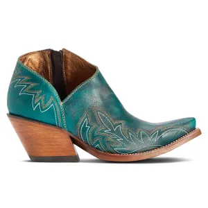Jolene Embroidered Zippered Snip Toe Cowboy Booties