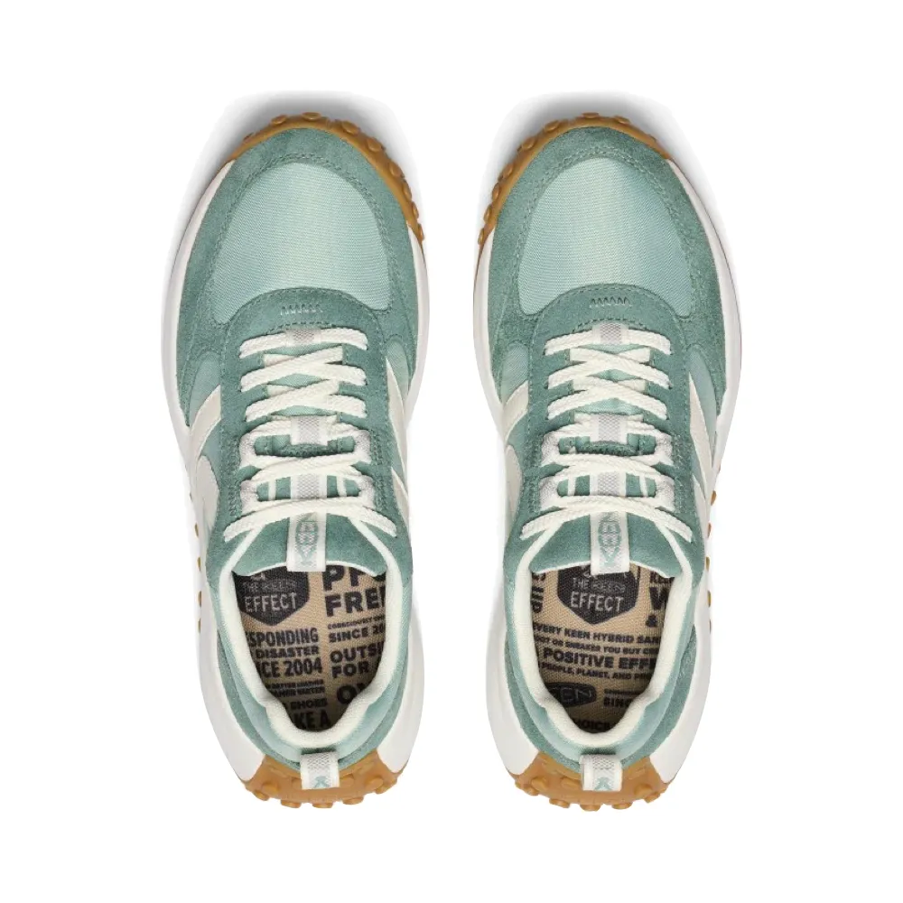 KEEN Women's KS86 Sneaker in Dark Forest/Star White
