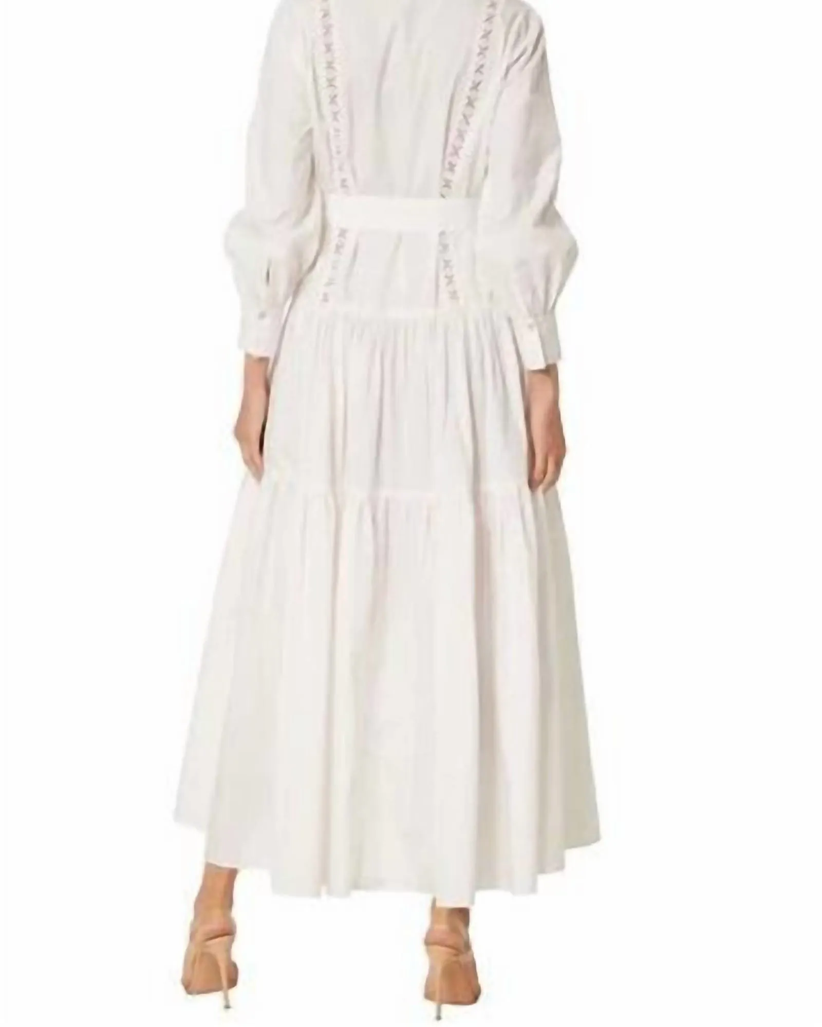 Marlena Dress in White | White