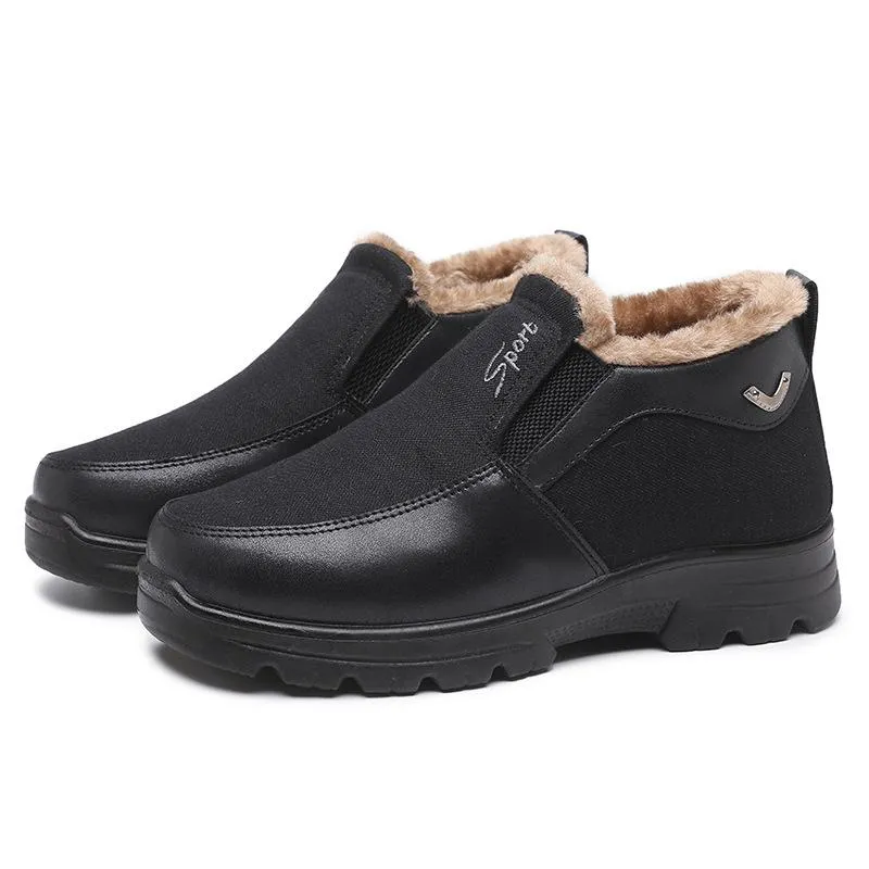 Men's Winter Fleece Waterproof Warm Anti-slip Comfort Shoes (Buy 2 Free Shipping✔️)