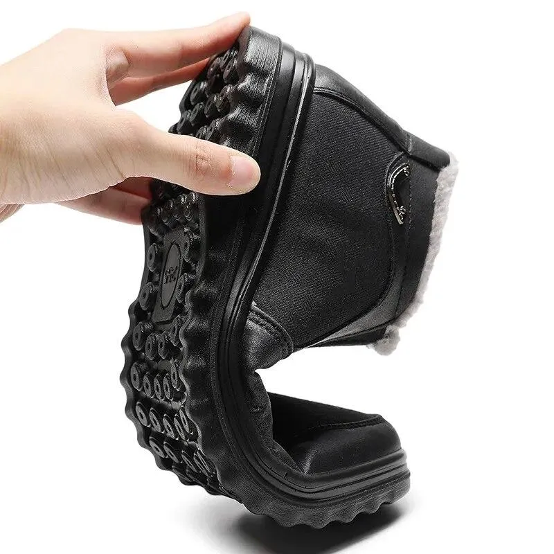 Men's Winter Fleece Waterproof Warm Anti-slip Comfort Shoes (Buy 2 Free Shipping✔️)