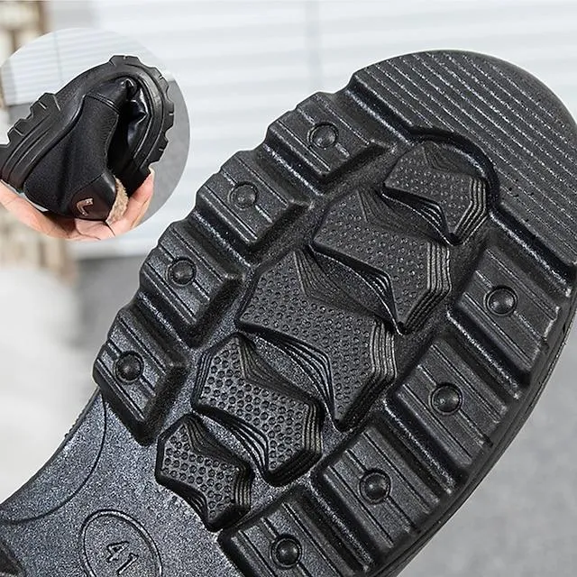 Men's Winter Fleece Waterproof Warm Anti-slip Comfort Shoes (Buy 2 Free Shipping✔️)