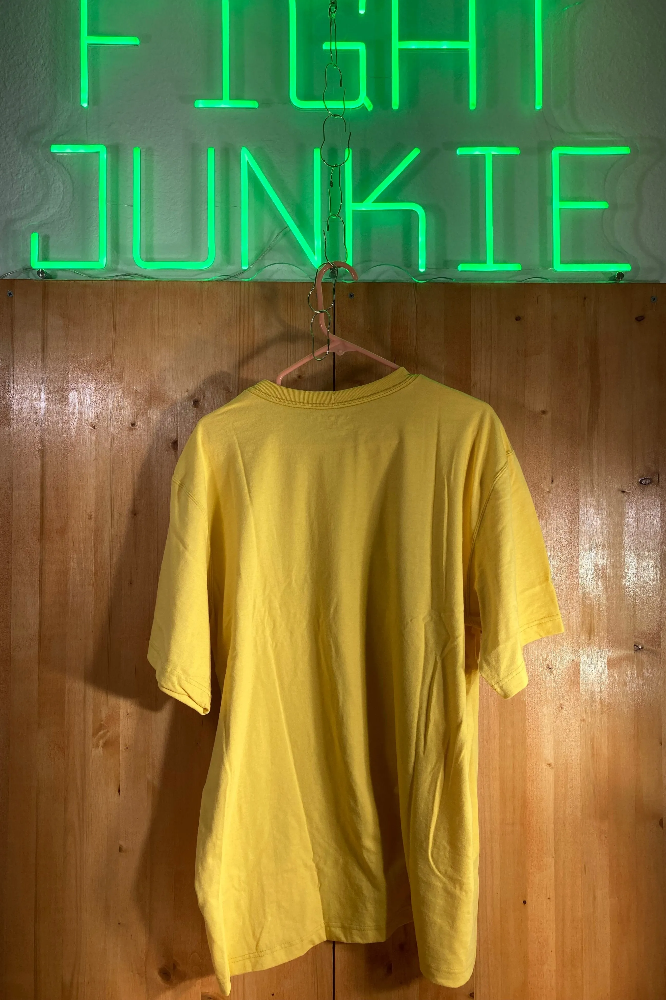 NEW! CARHARTT TK5714 Large L Lrg Relaxed Fit Adult Mens Short Sleeve Yellow T Shirt Tee Shirt
