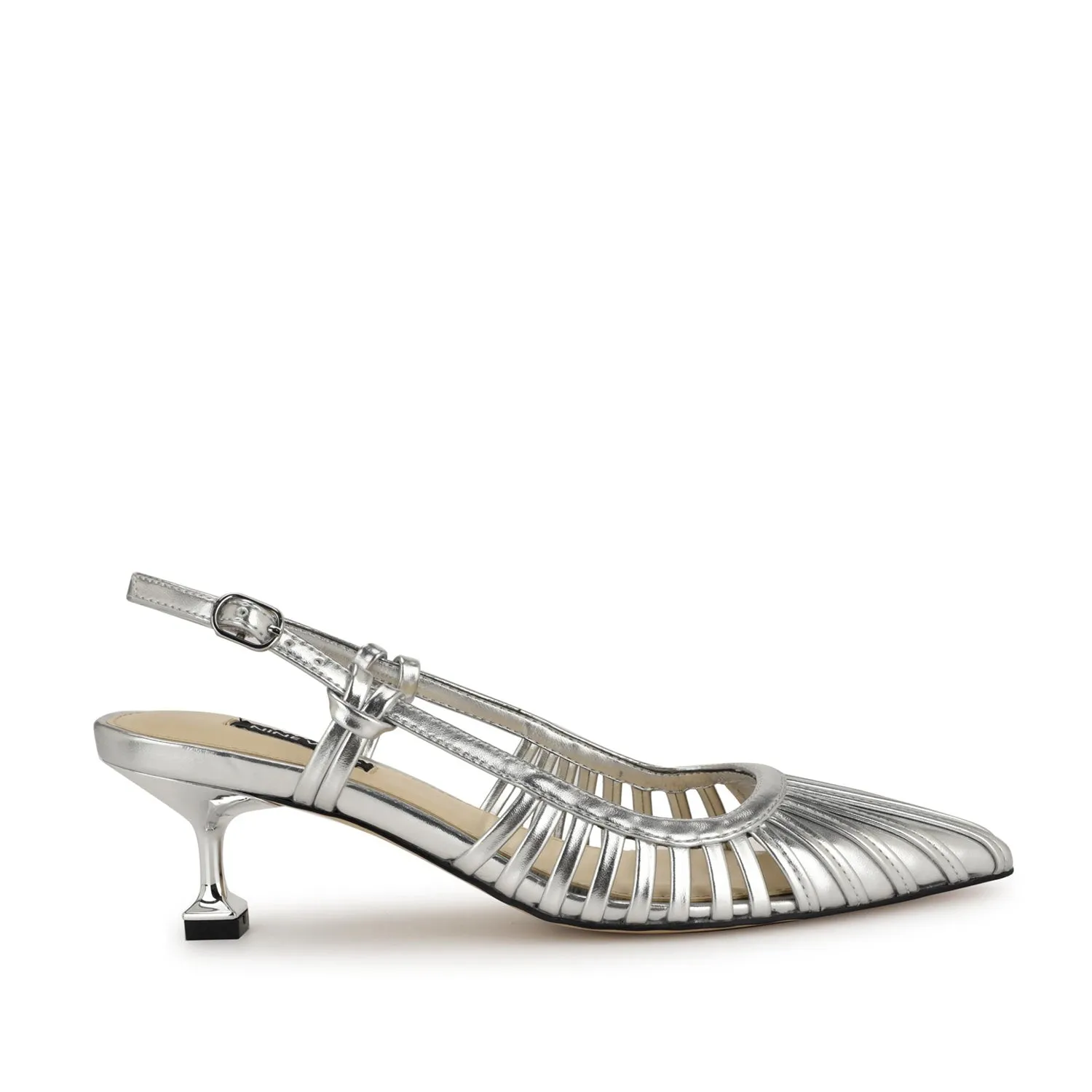 Nine West Women's Whitt3 Silver M