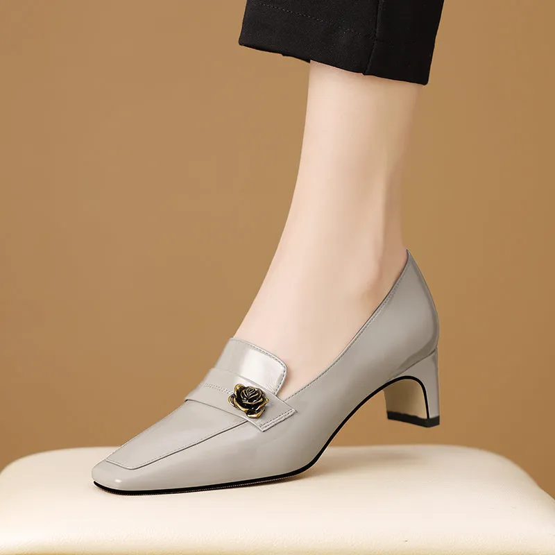 Opulessa Luxe Croctex Heels