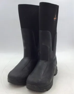 Ridgecut Toughwear Men's P-RGCINS Black Gray Mid-Calf Rain Boots - Size 9M