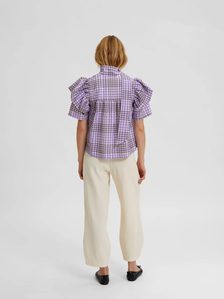 Ruffled Top - Selected Femme