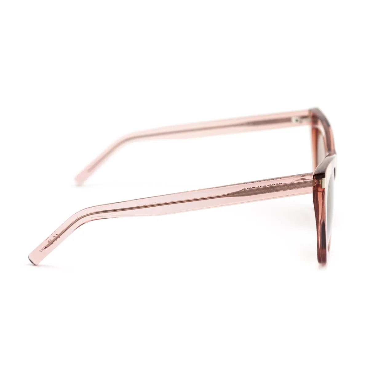 Saint Laurent Pink Acetate SL 214 Kate Cat Eye Sunglasses