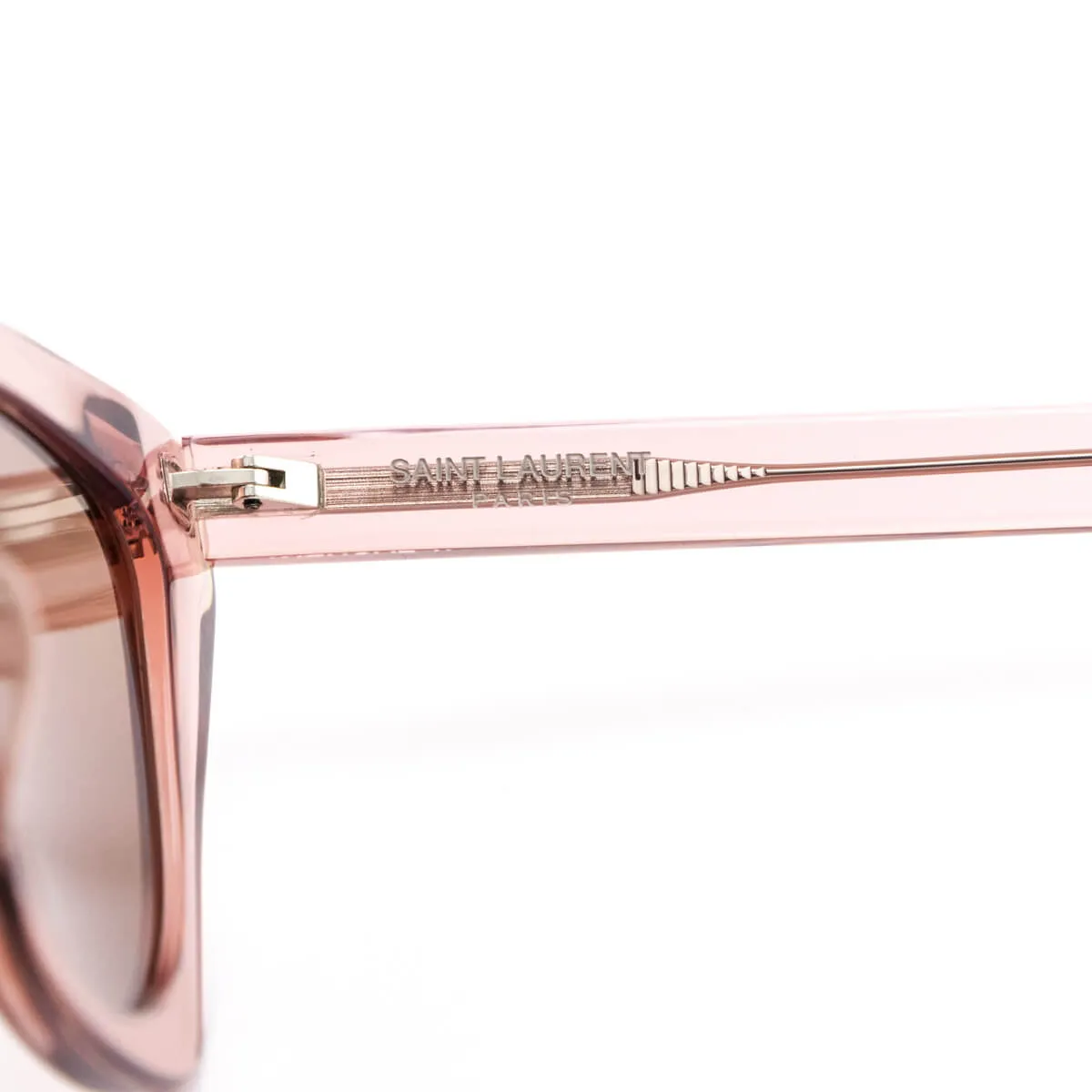 Saint Laurent Pink Acetate SL 214 Kate Cat Eye Sunglasses