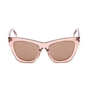 Saint Laurent Pink Acetate SL 214 Kate Cat Eye Sunglasses