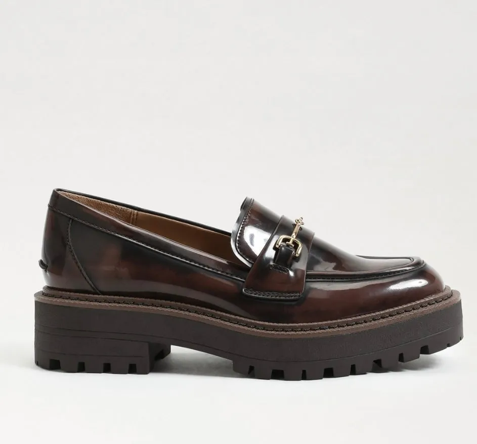 Sam Edelman Laurs Chestnut Loafers