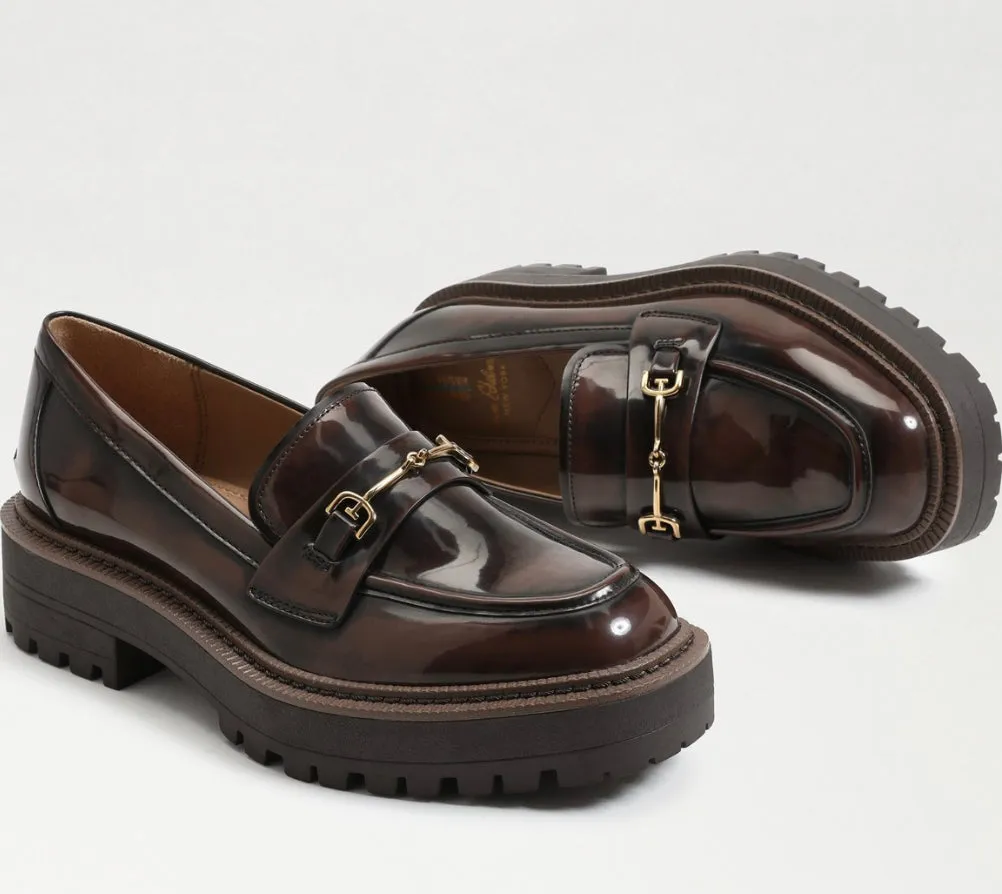 Sam Edelman Laurs Chestnut Loafers