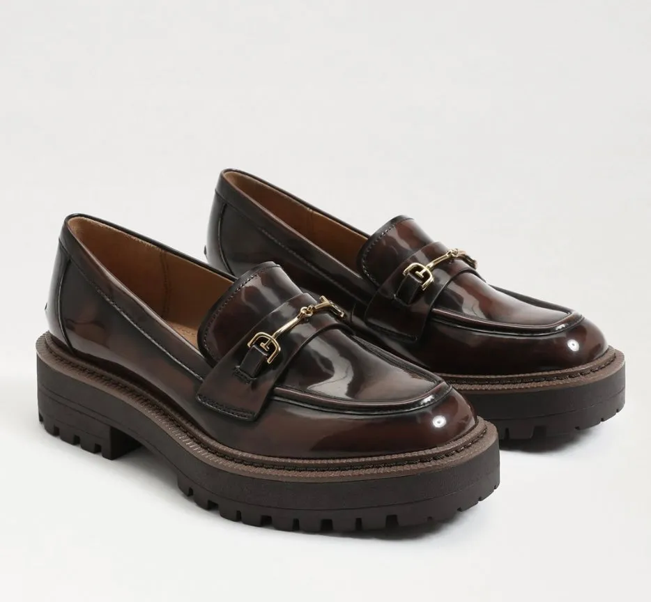 Sam Edelman Laurs Chestnut Loafers