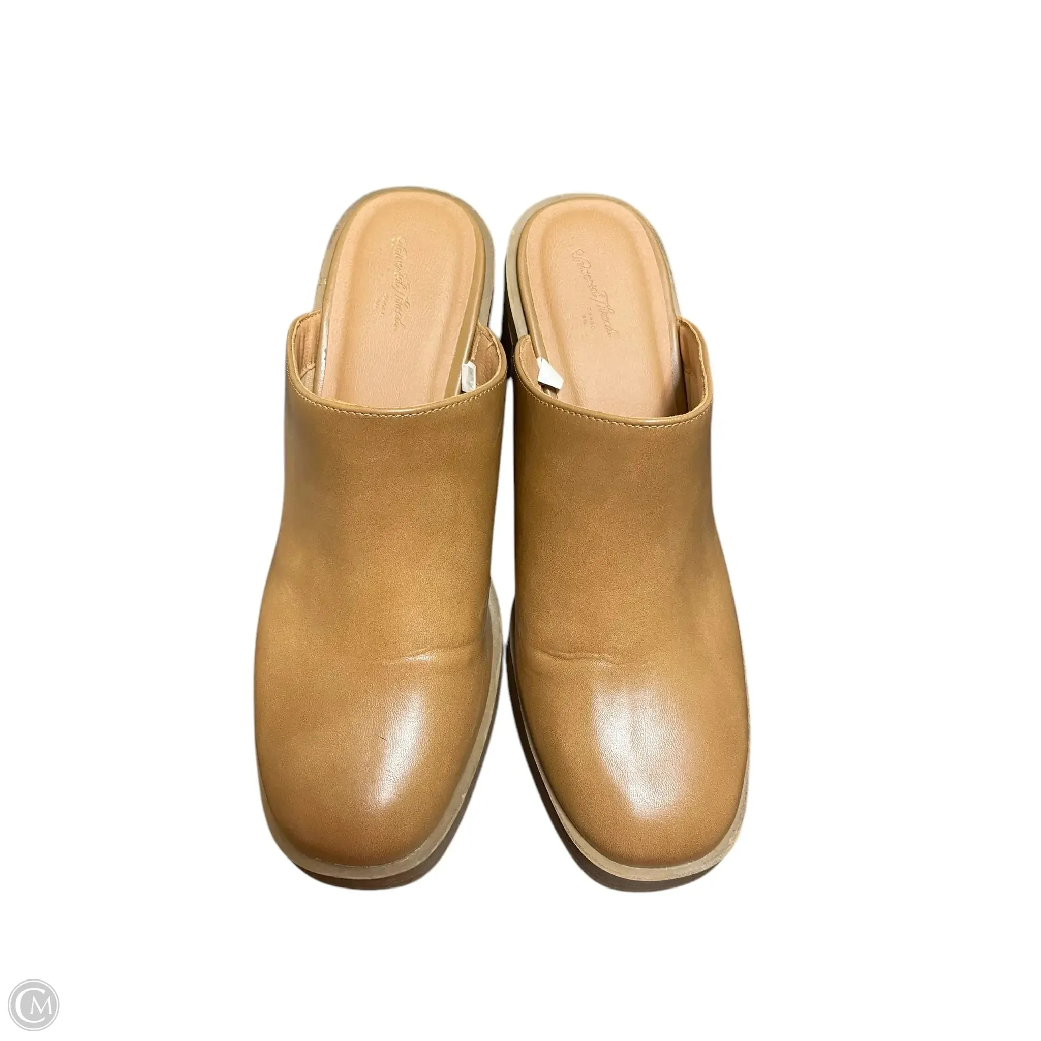 Shoes Heels Block By Universal Thread In Brown, Size: 9.5