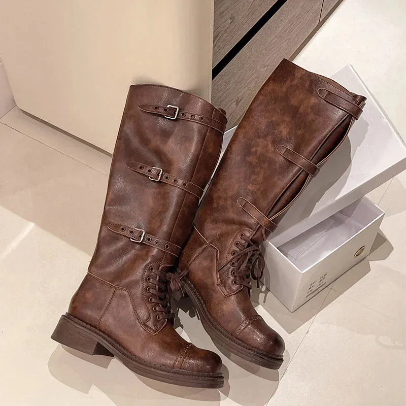 Steampunk boots for women
