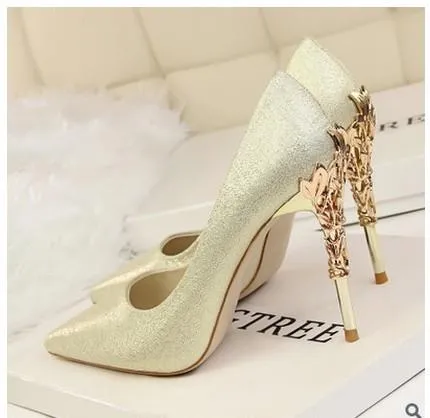 Stiletto Wedding Luxury Satin Shoe