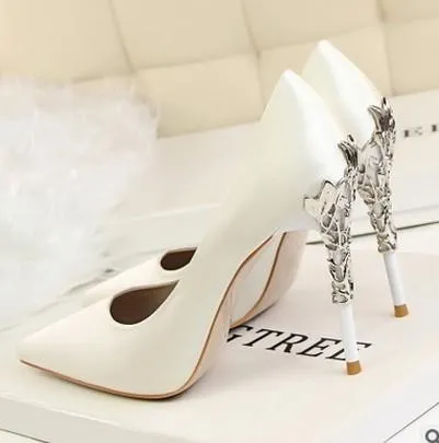 Stiletto Wedding Luxury Satin Shoe
